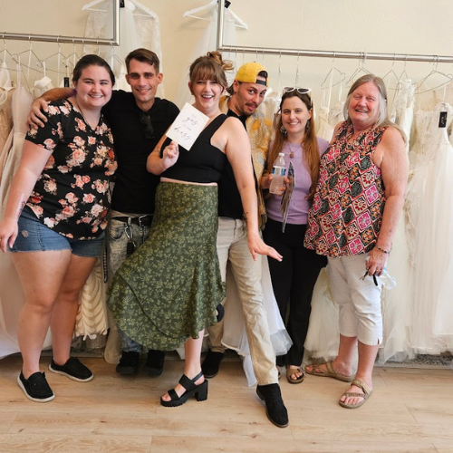 Personalized bridal consultation at Monica Bridal Boutique, Sarasota bridal store