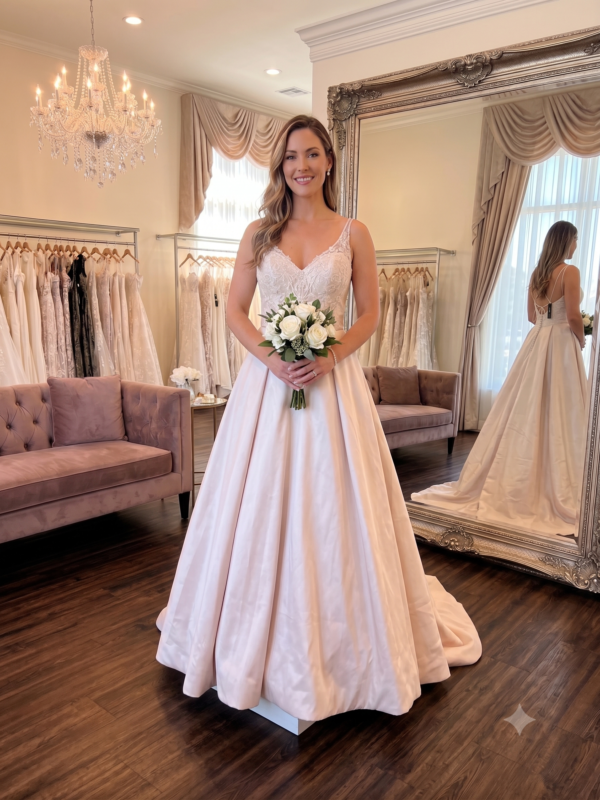 Private Label Gabriella MAD-MJ506 Crepe Mermaid Gown Size 10